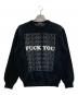 Hysteric Glamour（ヒステリックグラマー）の古着「クルーネックニット」｜ブラック