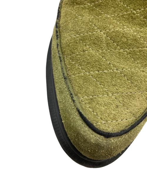 Dr.Martens（ドクターマーチン）Dr.Martens (ドクターマーチン) Supreme (シュプリーム) スウェードシューズ グリーン サイズ:26cmの古着・服飾アイテム