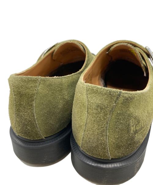 Dr.Martens（ドクターマーチン）Dr.Martens (ドクターマーチン) Supreme (シュプリーム) スウェードシューズ グリーン サイズ:26cmの古着・服飾アイテム
