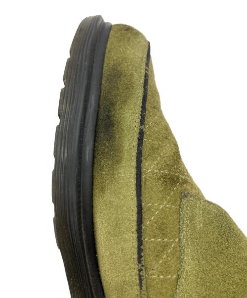 Dr.Martens（ドクターマーチン）Dr.Martens (ドクターマーチン) Supreme (シュプリーム) スウェードシューズ グリーン サイズ:26cmの古着・服飾アイテム
