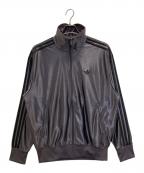 adidas Originalsアディダスオリジナル）の古着「ファイヤーバード メタリックトラックトップ」｜グレー