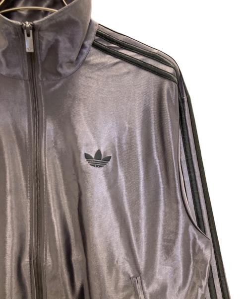 adidas Originals（アディダスオリジナル）adidas Originals (アディダスオリジナル) ファイヤーバード メタリックトラックトップ グレー サイズ:Lの古着・服飾アイテム