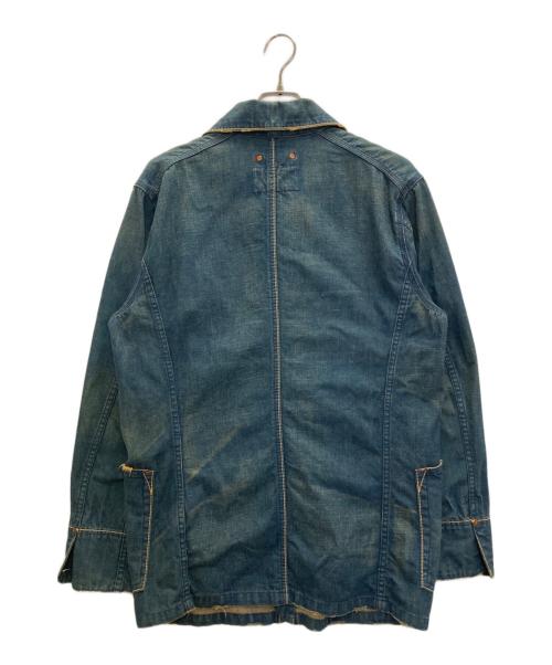 redloop（レッドループ）redloop (レッドループ) デニムカバーオール インディゴ サイズ:Lの古着・服飾アイテム