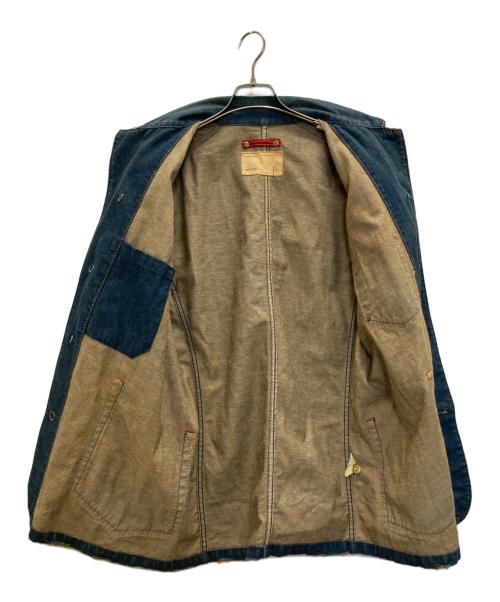 redloop（レッドループ）redloop (レッドループ) デニムカバーオール インディゴ サイズ:Lの古着・服飾アイテム