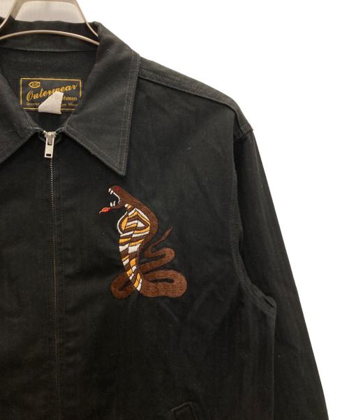 CUSHMAN（クッシュマン）CUSHMAN (クッシュマン) LAND OF THE KING COBRA/SOUVENIR JACKET ブラック サイズ:表記なしの古着・服飾アイテム