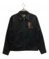 CUSHMAN（クッシュマン）の古着「LAND OF THE KING COBRA/SOUVENIR JACKET」｜ブラック