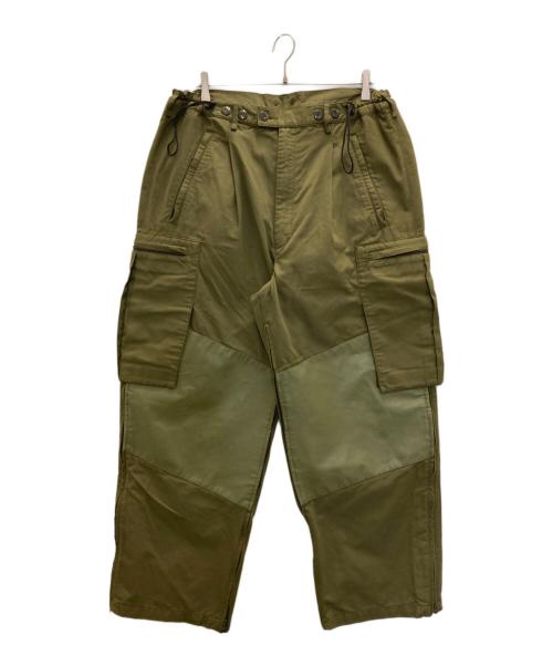 ドイツ軍（ドイツグン）ドイツ軍 (ドイツグン) ミリタリーパンツ オリーブ サイズ:表記なしの古着・服飾アイテム