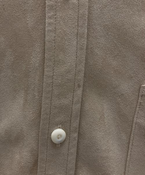 OLD JOE & Co.（オールドジョー）OLD JOE & Co. (オールドジョー) バンドカラーシャツ ベージュ サイズ:16 2/1の古着・服飾アイテム