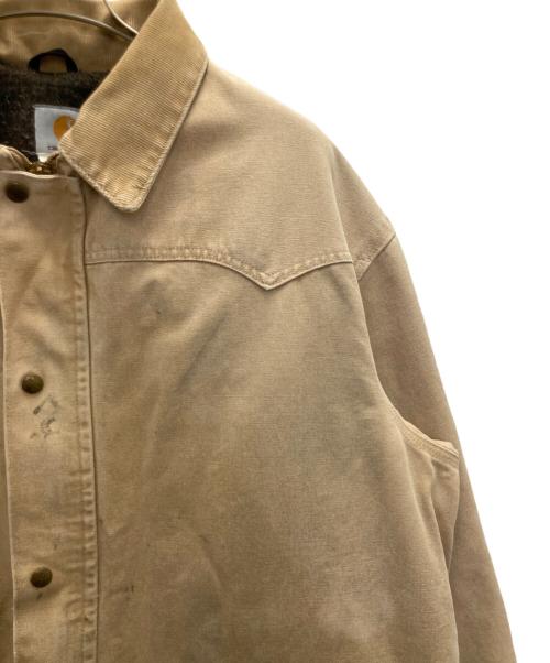 CarHartt（カーハート）CarHartt (カーハート) ダック地カバーオール ベージュ サイズ:Lの古着・服飾アイテム