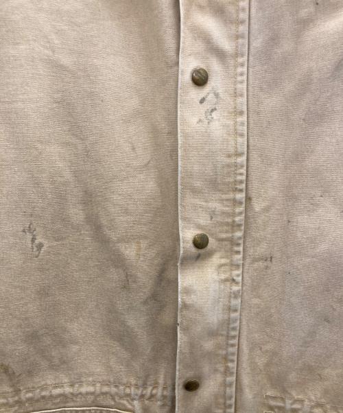 CarHartt（カーハート）CarHartt (カーハート) ダック地カバーオール ベージュ サイズ:Lの古着・服飾アイテム