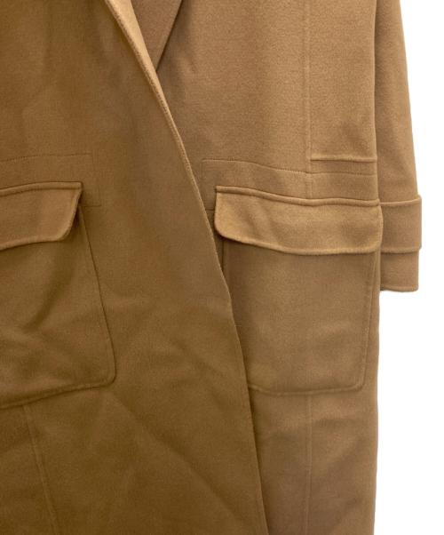 'S Max Mara（エスマックスマーラ）'S Max Mara (エスマックスマーラ) フーデッドピュアウールコート ベージュ サイズ:36の古着・服飾アイテム