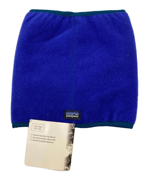 Patagonia（パタゴニア）Patagonia (パタゴニア) ネックウォーマー ブルー 未使用品の古着・服飾アイテム
