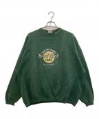 Hard Rock cafeハードロックカフェ）の古着「ロゴスウェット」｜グリーン