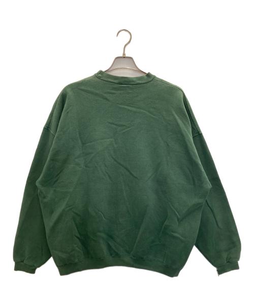 Hard Rock cafe（ハードロックカフェ）Hard Rock cafe (ハードロックカフェ) ロゴスウェット グリーン サイズ:XLの古着・服飾アイテム