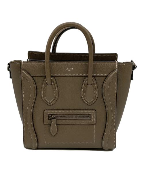 CELINE（セリーヌ）CELINE (セリーヌ) 2WAYバッグ ベージュの古着・服飾アイテム