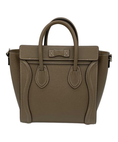 CELINE（セリーヌ）CELINE (セリーヌ) 2WAYバッグ ベージュの古着・服飾アイテム