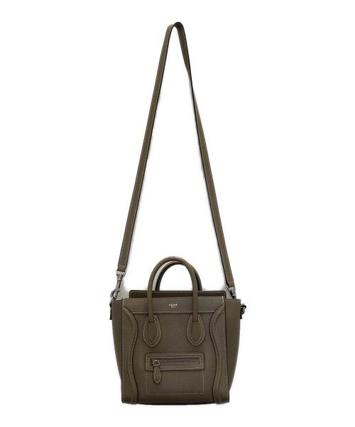 CELINE（セリーヌ）CELINE (セリーヌ) 2WAYバッグ ベージュの古着・服飾アイテム
