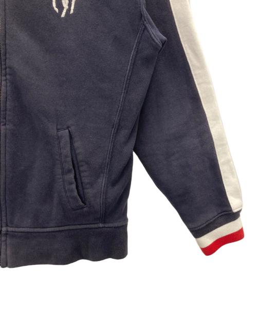 POLO RALPH LAUREN（ポロ・ラルフローレン）POLO RALPH LAUREN (ポロ・ラルフローレン) USAフラッグ ビッグポニージップアップブルゾン ネイビー サイズ:L(14-16)の古着・服飾アイテム