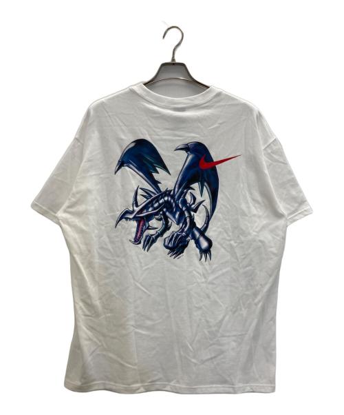 NIKE（ナイキ）NIKE (ナイキ) YU-GI-OH! 遊戯王 半袖カットソー ホワイト サイズ:Ｌ 未使用品の古着・服飾アイテム