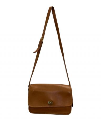COACH ブラウン ショルダーバッグ NPE050Q-3628 中古・古着通販】COACH (コーチ) ショルダーバッグ ブラウン｜ブランド