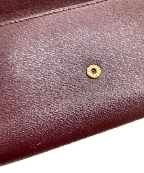 Salvatore Ferragamo（サルヴァトーレ フェラガモ）Salvatore Ferragamo (サルヴァトーレ フェラガモ) ガンチョシティ長財布 レッドの古着・服飾アイテム