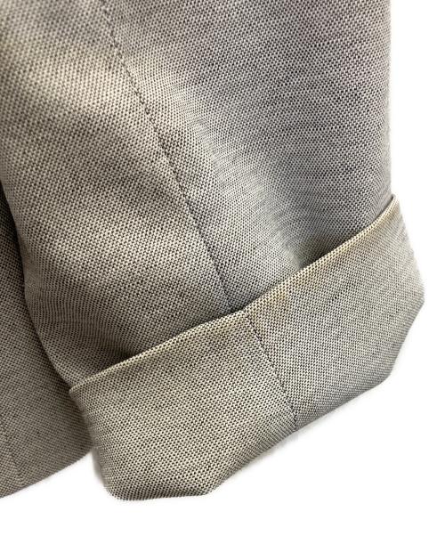 PLST（プラステ）PLST (プラステ) ノーカラージャケット グレー サイズ:Mの古着・服飾アイテム