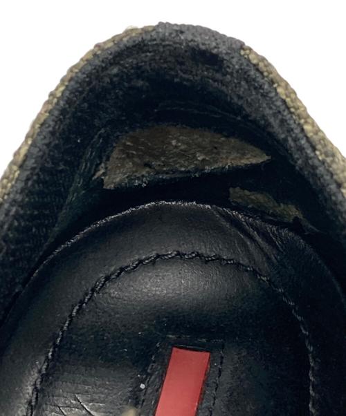 PRADA（プラダ）PRADA (プラダ) ローカットスニーカー オリーブ サイズ:36 1/2の古着・服飾アイテム