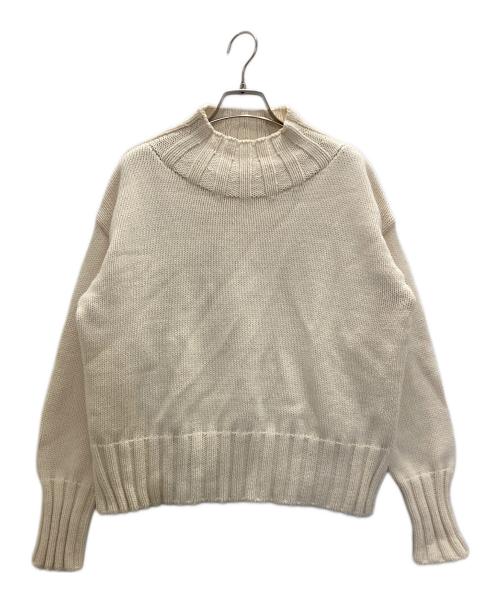 THE ROW（ザ ロウ）THE ROW (ザ ロウ) ハイネックニット ベージュ サイズ:XSの古着・服飾アイテム
