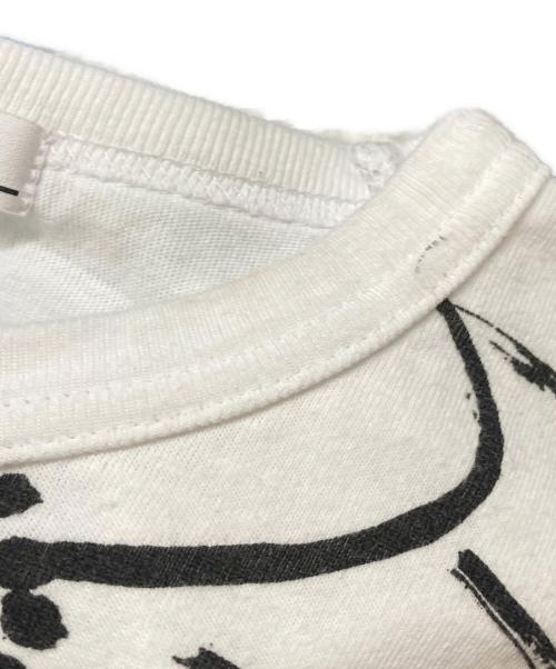 COMME des GARCONS（コムデギャルソン）COMME des GARCONS (コムデギャルソン) プリントTシャツ ホワイト サイズ:Sの古着・服飾アイテム