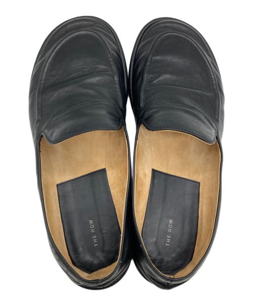 THE ROW（ザ ロウ）THE ROW (ザ ロウ) CANAL LOAFER ブラック サイズ:36の古着・服飾アイテム