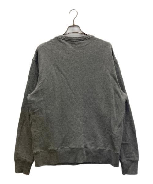 Acne studios（アクネ ストゥディオズ）ACNE STUDIOS (アクネ ストゥディオズ) フェイスパッチスウェット グレー サイズ:XLの古着・服飾アイテム