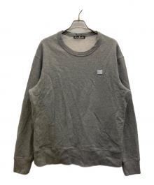 Acne studios（アクネ ストゥディオズ）の古着「フェイスパッチスウェット」｜グレー