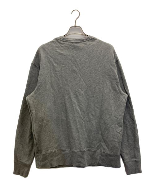 Acne studios（アクネ ストゥディオズ）ACNE STUDIOS (アクネ ストゥディオズ) フェイスパッチスウェット グレー サイズ:XLの古着・服飾アイテム