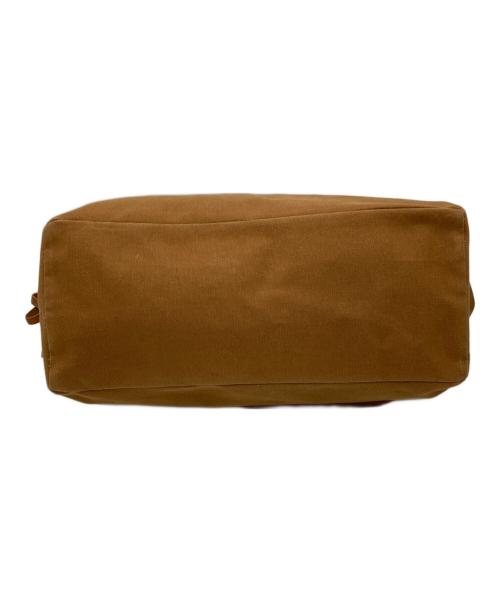 IL BISONTE（イル ビゾンテ）IL BISONTE (イル ビゾンテ) キャンバストートバッグ ブラウンの古着・服飾アイテム