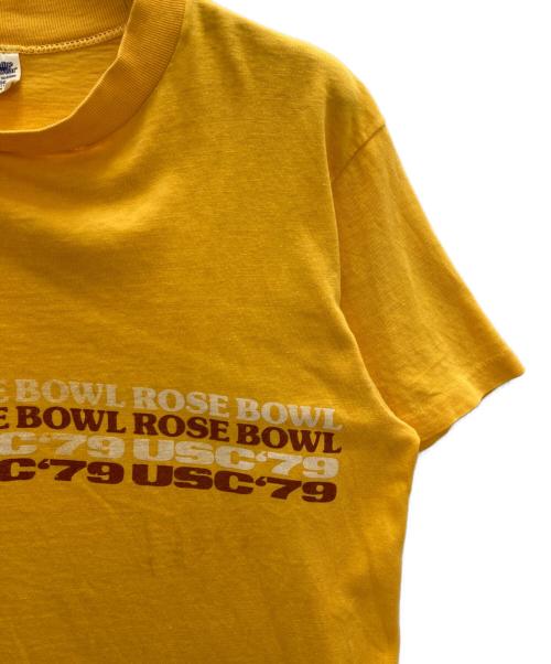 Shoreline Sportswear（ショアライン スポーツウェア）Shoreline Sportswear (ショアライン スポーツウェア) ROSE BOWL Tee イエロー サイズ:Lの古着・服飾アイテム