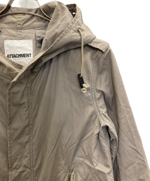 ATTACHMENT（アタッチメント）ATTACHMENT (アタッチメント) モッズコート ブラウン サイズ:Sの古着・服飾アイテム