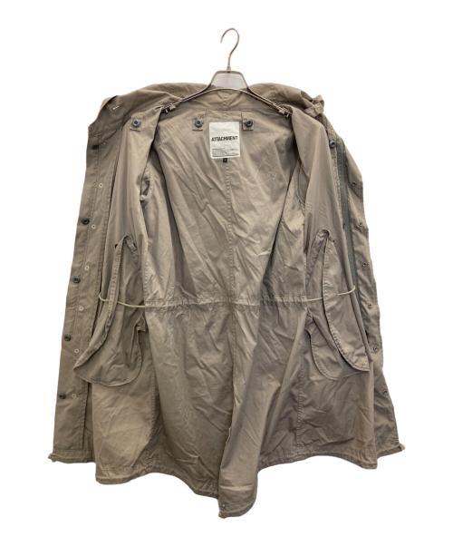 ATTACHMENT（アタッチメント）ATTACHMENT (アタッチメント) モッズコート ブラウン サイズ:Sの古着・服飾アイテム
