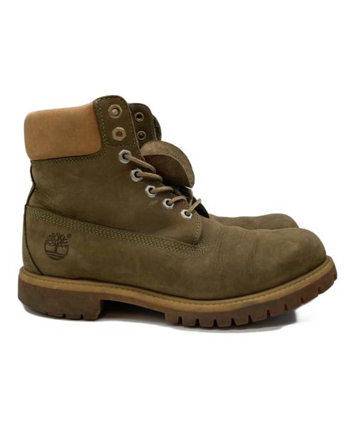 Timberland（ティンバーランド）Timberland (ティンバーランド) 6インチ プレミアム ブーツ カーキ サイズ:8Wの古着・服飾アイテム