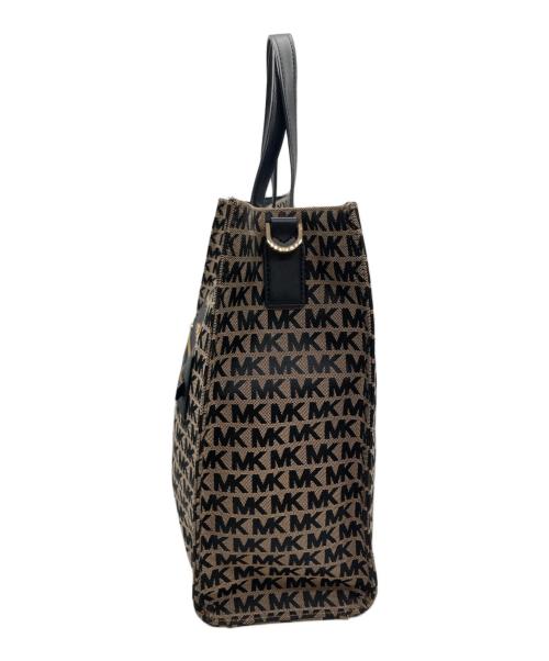 MICHAEL KORS（マイケル・コース）MICHAEL KORS (マイケル・コース) トートバッグ ブラックの古着・服飾アイテム