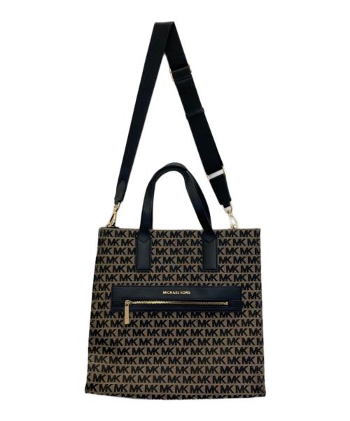 MICHAEL KORS（マイケル・コース）MICHAEL KORS (マイケル・コース) トートバッグ ブラックの古着・服飾アイテム