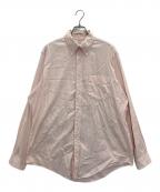 BROOKS BROTHERSブルックスブラザーズ）の古着「makersボタンダウンシャツ」｜ピンク