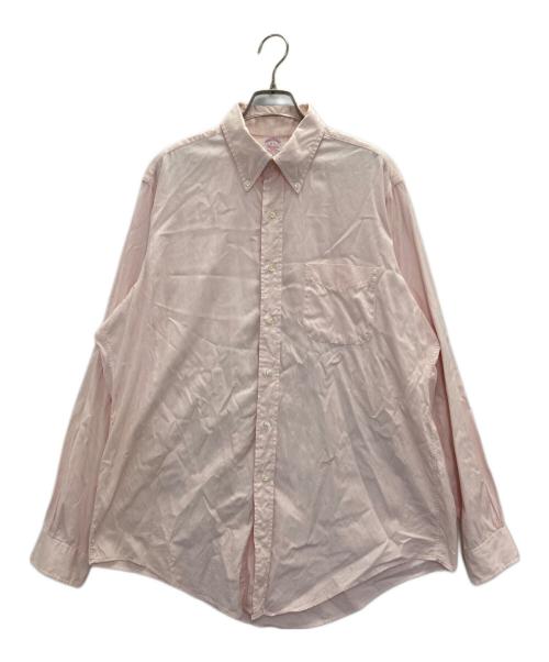 BROOKS BROTHERS（ブルックスブラザーズ）BROOKS BROTHERS (ブルックスブラザーズ) makersボタンダウンシャツ ピンク サイズ:16-5の古着・服飾アイテム