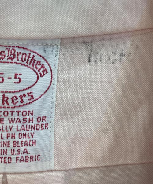 BROOKS BROTHERS（ブルックスブラザーズ）BROOKS BROTHERS (ブルックスブラザーズ) makersボタンダウンシャツ ピンク サイズ:16-5の古着・服飾アイテム