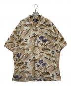 POLO RALPH LAURENポロ・ラルフローレン）の古着「CLAYTON S/S SHIRTS」｜ベージュ