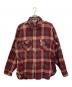 WOOLRICH（ウールリッチ）の古着「80’sウールチェックシャツ」｜レッド