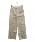 theory luxeセオリーリュクス）の古着「デニムパンツ」｜ベージュ