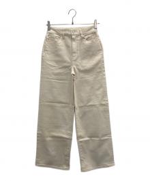 theory luxe（セオリーリュクス）の古着「デニムパンツ」｜ベージュ