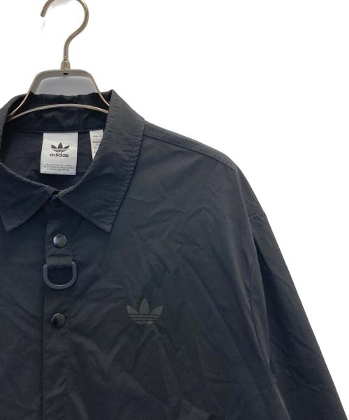 adidas（アディダス）adidas (アディダス) ナイロンシャツ ブラック サイズ:xoの古着・服飾アイテム