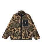 Carhartt WIPカーハート ワーク イン プログレス）の古着「PRENTIS LINER」｜ベージュ×ブラック