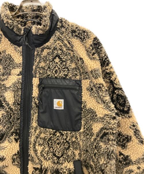Carhartt WIP（カーハート ワーク イン プログレス）CARHARTT WIP (カーハート ワーク イン プログレス) PRENTIS LINER ベージュ×ブラック サイズ:XLの古着・服飾アイテム